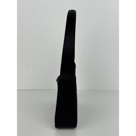 Saint Laurent Le 5 A 7 Mini Hobo Bag Black Satin - Picture 3 of 16